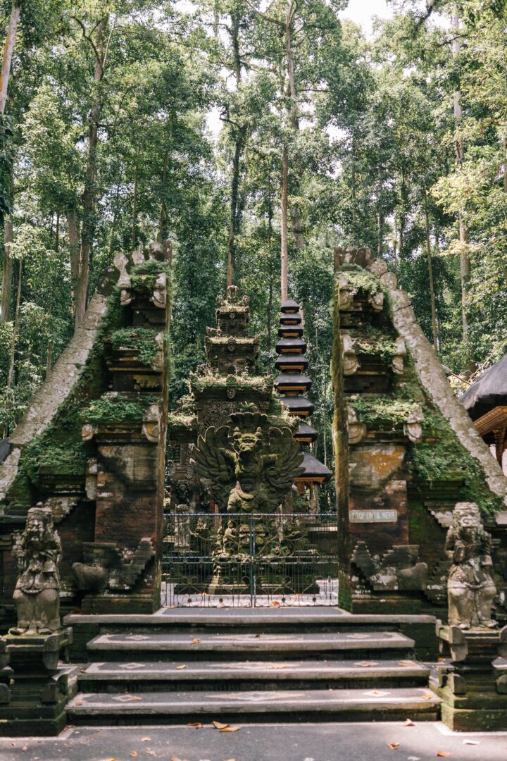 Temple in Monkey Forest, Ubud.